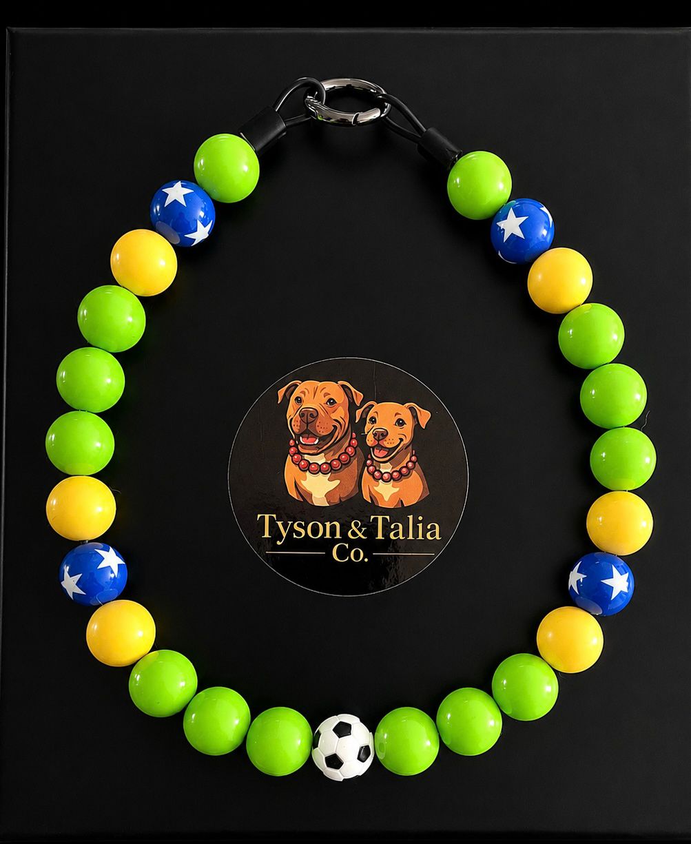 Brazil FIFA World Cup necklace